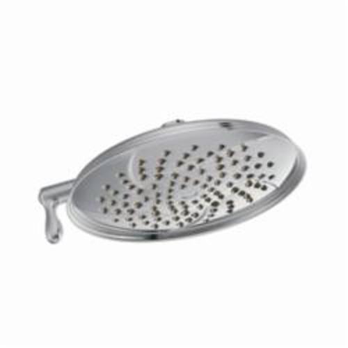 Moen® S1311EP Isabel™ Raincan Shower Head, 2 gpm, 2 Sprays, Wall Mount, 9 x 3-1/8 in Head, Import