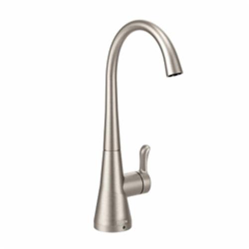 Moen® S5520SRS SIP™ Traditional Beverage Faucet, 1.5 gpm, 1 Handle, Spot Resist® Stainless Steel, Domestic