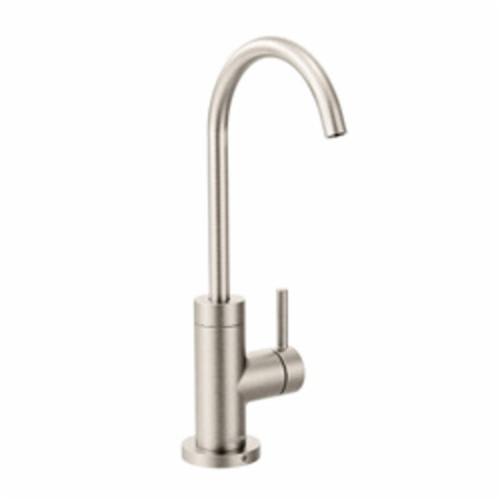 Moen® S5530SRS SIP™ Modern Beverage Faucet, 1.5 gpm, 1 Handle, Spot Resist® Stainless Steel, Domestic