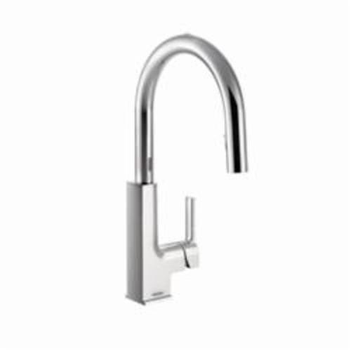 Moen® S72308EC STo™ Kitchen Faucet, 1.5 gpm Flow Rate, Polished Chrome, 1 Handles, 1 Faucet Holes, Function: Traditional, Domestic