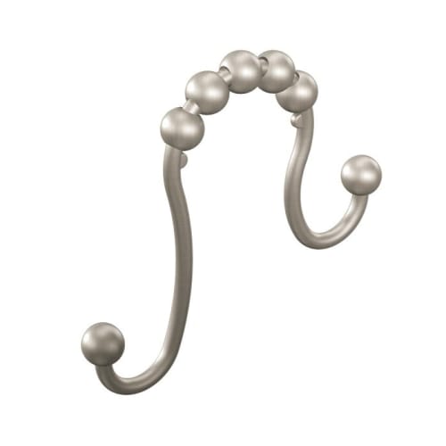 Moen® SR2201BN Shower Curtain Ring, 2.84 in L x 3.37 in W, Steel, Brushed Nickel, Import