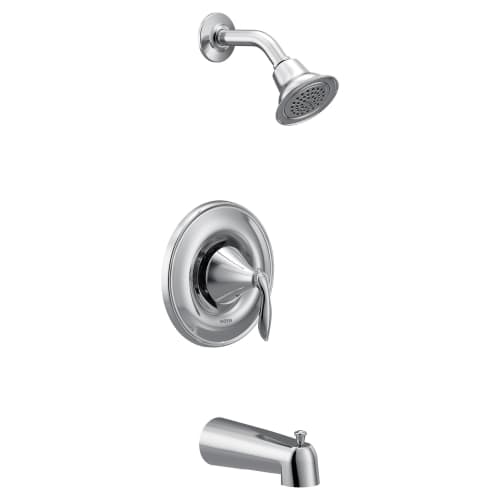 Moen® T2133 Tub and Shower Trim, 2.5 gpm Shower, Polished Chrome