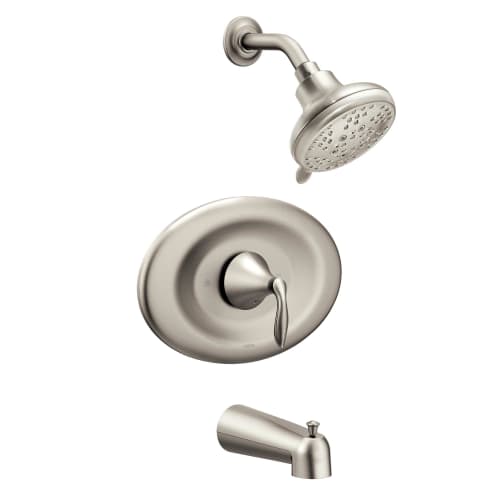 Moen® M-Pact™ Posi-Temp® T2139EPBN Tub/Shower Trim, 2.5 gpm Shower, Brushed Nickel