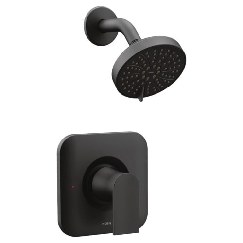 Moen® T2472EPBL Shower Only Trim, 2 gpm Shower, Matte Black