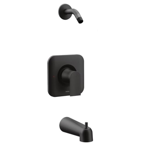 Moen® T2473NHBL Tub/Shower Trim, 1.75 gpm Shower, Matte Black