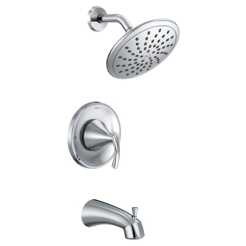 Moen® T2843EP Tub and Shower Trim, 1.75 gpm Shower, Polished Chrome