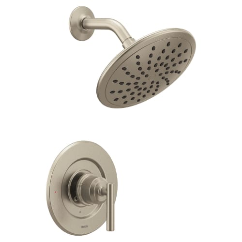 Moen® T3002EPBN Shower Only Trim, 2 gpm Shower, Brushed Nickel