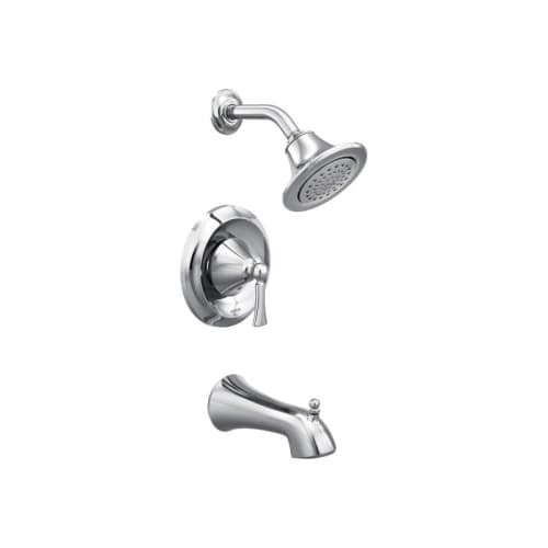 Moen® T4503 Tub and Shower Trim, 2.5 gpm Shower, Polished Chrome