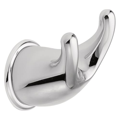 Moen® YB8003CH Robe Hook, Mason®, 2 Hooks, 2.36 in OAW x 2.58 in OAD x 2.13 in OAH, Import