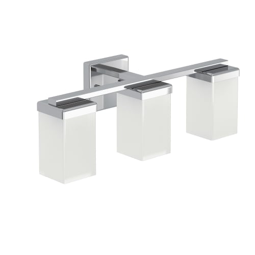 Moen® YB8863CH 3-Globe Bath Light, 90 Degree™, 110 VAC, Polished Chrome, Import