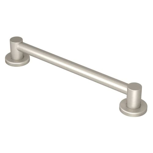 Moen® YG0418BN Grab Bar, Align™, 18 in L x 1-1/4 in Dia, Brushed Nickel, Stainless Steel, Import