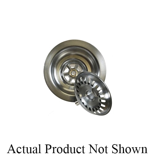 Mountain Plumbing Products MT300/ORB Deluxe Stemball Kitchen Sink Strainer With Spring Loaded Center Post, 3-1/2 in Nominal, Stainless Steel, Oil Rubbed Bronze