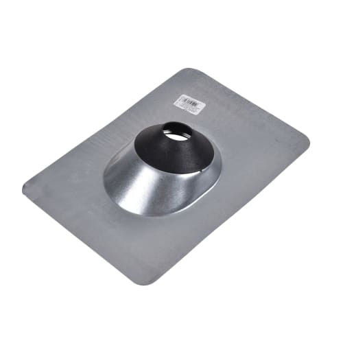 Oatey® No-Calk® 11840 Roof Flashing, Steel, 1 in Pipe, 9 in W x 12-1/2 in L Base, Domestic