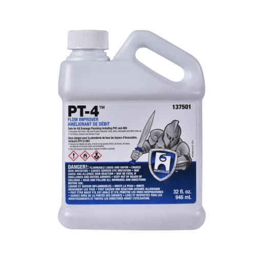 Hercules® Cloroben® PT-4™ 137501 Flow Improver, 3 gal, Translucent Liquid, Off-White, Citrus