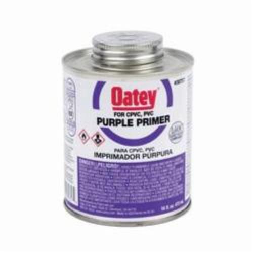 Oatey® 30757 Primer, 16 oz Pail, For Use With PVC and CPVC Pipe and Fitting, Purple
