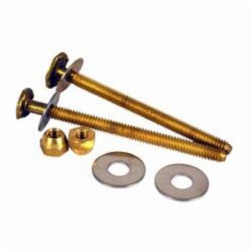 Hercules® Johni-Bolts® 90154 Extra Long Closet Bolt, For Use With Water Closet Base, Brass