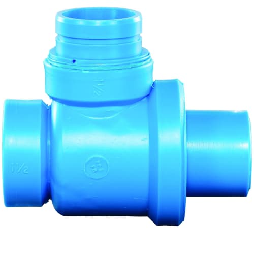 Orion® Blueline™ 710029 BT-1 Bottle Trap, 1-1/2 in Inlet x 1-1/2 in Outlet, FNPT x No Hub Connection, Import