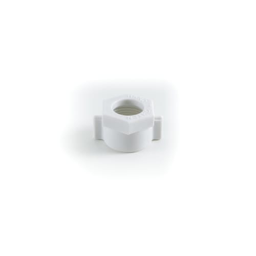 PASCO 1320 Ballcock Coupling Nut, 1/2 in Dia, Plastic