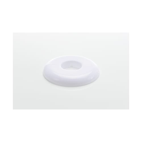 PASCO 2857-W Split-One Floor and Ceiling Plate, 3/4 in IPS Thread, Plastic