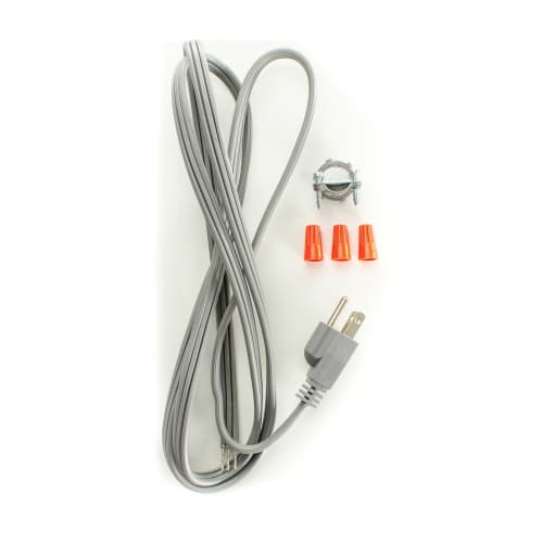 PASCO 8133 SPT Disposal Cord, 6 ft L, 13 A, Pigtail Connector