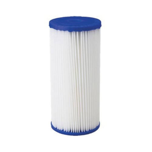 American Plumber 155053-51 Heavy Duty Sediment Filter Cartridge, 9-3/4 in L, Polyester, Domestic