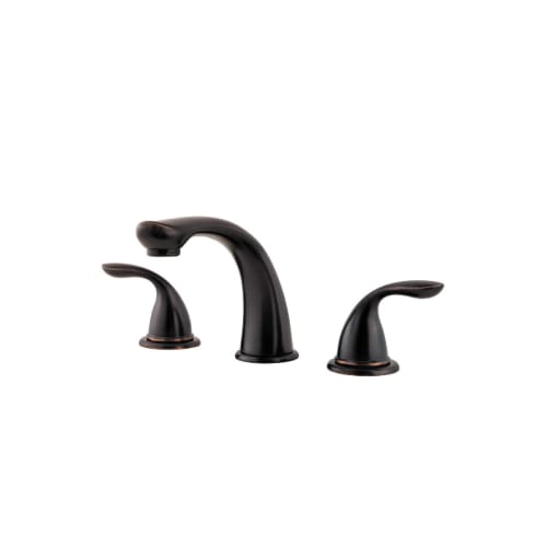 Pfister® 1T6-510Y Professional Grade Roman Tub Trim, Avalon™, 15 to 18 gpm Flow Rate, 8 to 15 in Center, Tuscan Bronze, 2 Handles, Function: Traditional