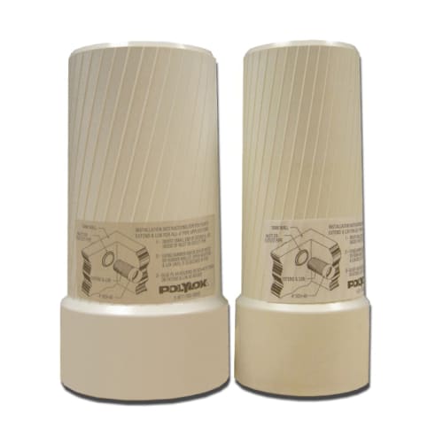 Polylok™ 30130-TL Extend and Lok Adapter, 4 in SCH 40, PVC, Domestic