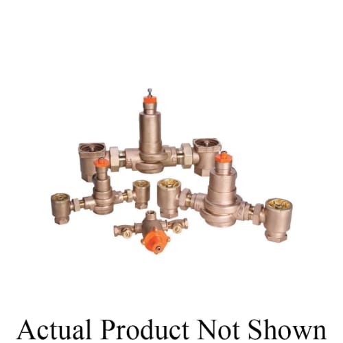 Powers™ HydroGuard® ES150-11 XP Emergency Tempering Valve With Internal Cold Water Bypass, 1/2 in Nominal, NPT End Style, 125 psi Pressure, 8.7 gpm Flow Rate, Domestic