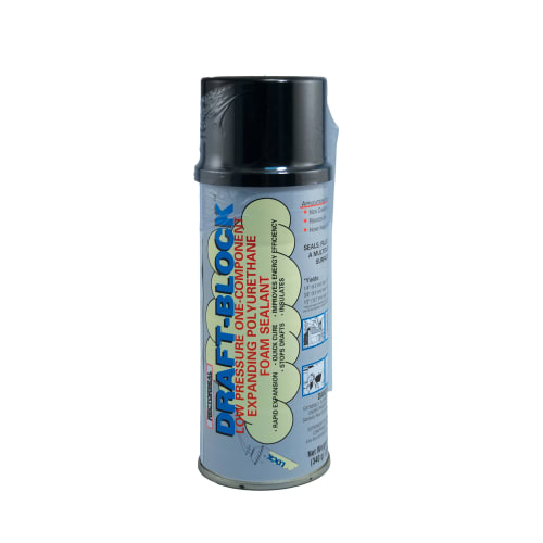 RectorSeal® Draft-Block™ 96500 Expanding Polyurethane Foam, 12 oz Aerosol Can, 1.1