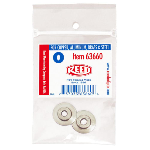 Reed 63660 Cutter Wheel, For Use With TC1Q, TC1.6Q, TC2Q, T10, T15, T20, RT15T1, RT15T2, RT15T3, RTC1.1 and RTC1.4 Metal Tubing Cutter, 0.18 in Blade Exposure