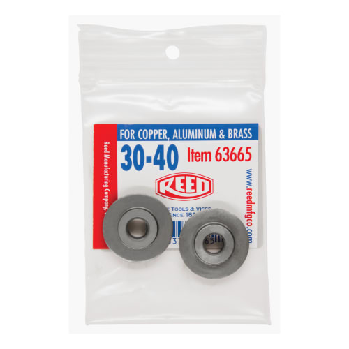 Reed 63665 Cutter Wheel, For Use With Quick Release™ TC3Q, TC4Q, TC5Q, TC6Q and TC8Q Metal Tubing Cutter, 1/4 in Blade Exposure