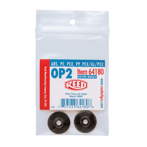 Reed 64180 Replacement Cutter Wheel, For Use With TC1Q, TC1.6Q, TC2Q, T10, T15 and T20 Plastic Tubing Cutter, 0.275 in Blade Exposure
