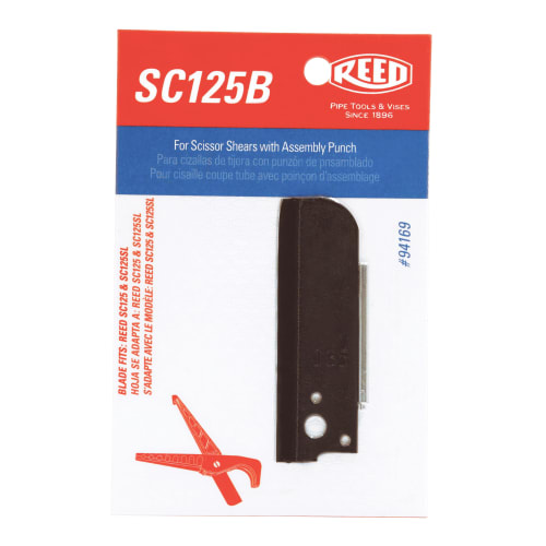 Reed 94169 Replacement Blade, For Use With Reed SC125, SC125SL scissor shear, High Carbon Steel