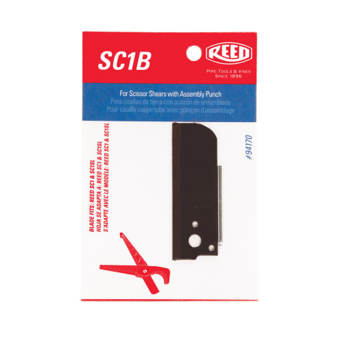 Reed 94170 Replacement Blade, For Use With SC1, SC1SL and SC1SS Scissor Shear, High Carbon Steel