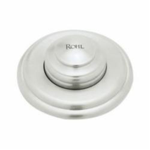 Rohl® AS525-PN Air Activated Decorative Luxury Switch Button, For Use With Rohl® Kitchen Sink, Brass