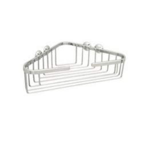 Rohl® BSK15-PN Italian Country Bath Viaggio Large Corner Basket, 13-1/2 in W x 3-1/2 in D, Brass, Polished Nickel