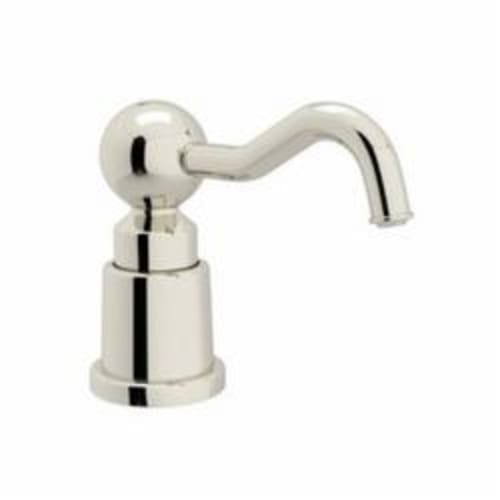 Rohl® LS650C-PN Country Classic Soap/Lotion Dispenser, 12 fl-oz, Brass, Polished Nickel