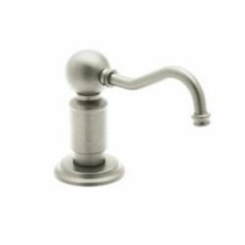 Rohl® LS850P-STN Perrin and Rowe® Traditional Soap/Lotion Dispenser, 12 fl-oz, Brass, Satin Nickel