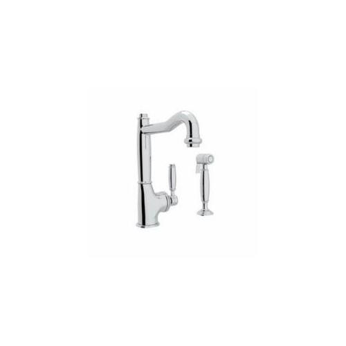 Rohl® MB7926-APC-2 Kitchen Faucet, Michael Berman, 1.8 gpm Flow Rate, Swivel Spout, Polished Chrome, 1 Handles
