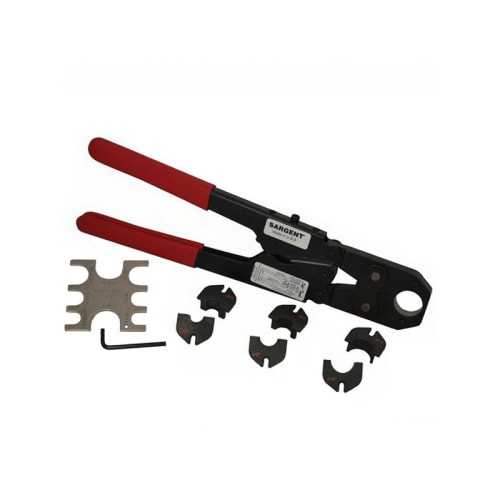 SARGENT® 9358 SASK 4-in-1 Multi-Size Crimp Tool Kit, 3/8 to 1 in