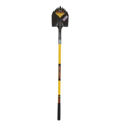 Seymour® STRUCTRON® Power™ 49630 S700 Round Point Shovel, 9 in L x 11 in W, 48 in Handle Length, Fiberglass Handle