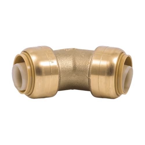 Sharkbite® U656LF Elbow, 3/4 in Nominal, Push-to-Connect End Style, DZR Brass, Import