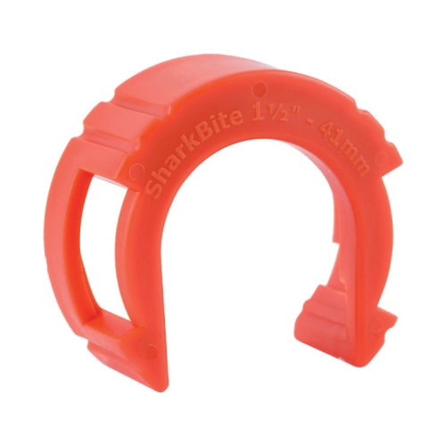 Sharkbite® UXLDC41 Large Diameter De-Mount Clip, 1-1/2 in, Plastic, Import