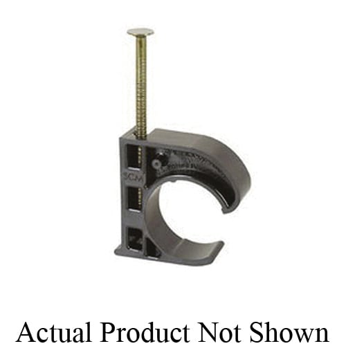 Sioux Chief PickUp Talon™ 556-3BK Isolating Tube Hanger Drive Hook, 3/4 in CTS Pipe/Tube, 16 lb Load, Polyethylene, Domestic