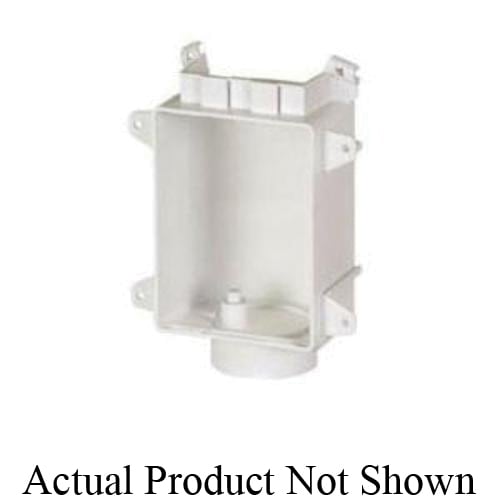 Sioux Chief OxBox™ 696-3 Drain Box, 3 in Inlet, ABS, Domestic