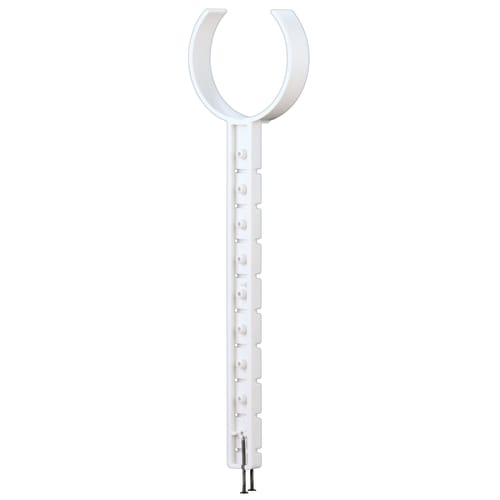 Sioux Chief StickEmUp™ 549-734 DWV Extension Hanger, 3 to 4 in Pipe/Tube, 25 lb Load, ABS, Domestic