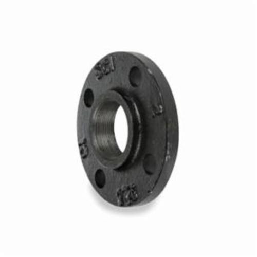 Smith-Cooper® 17TH1030 Companion Flange, 3 in Nominal, Cast Iron, Thread Connection, 125 lb, Black