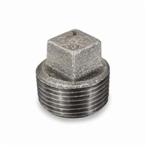 1-1/2" BLK MI CORED SQ HD PLUG