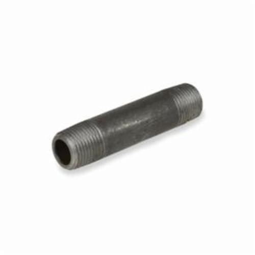 Smith-Cooper® 83NI8006040C Pipe Nipple, 3/4 in x 4 in L Butt Welded, Carbon Steel, Black, SCH 80/XH, Import