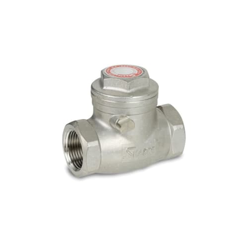 Sharpe® SV20276TE020 20276 Swing Check Valve, 2 in Nominal, Thread End Style, 200 lb WOG, PTFE, 316 Stainless Steel Body